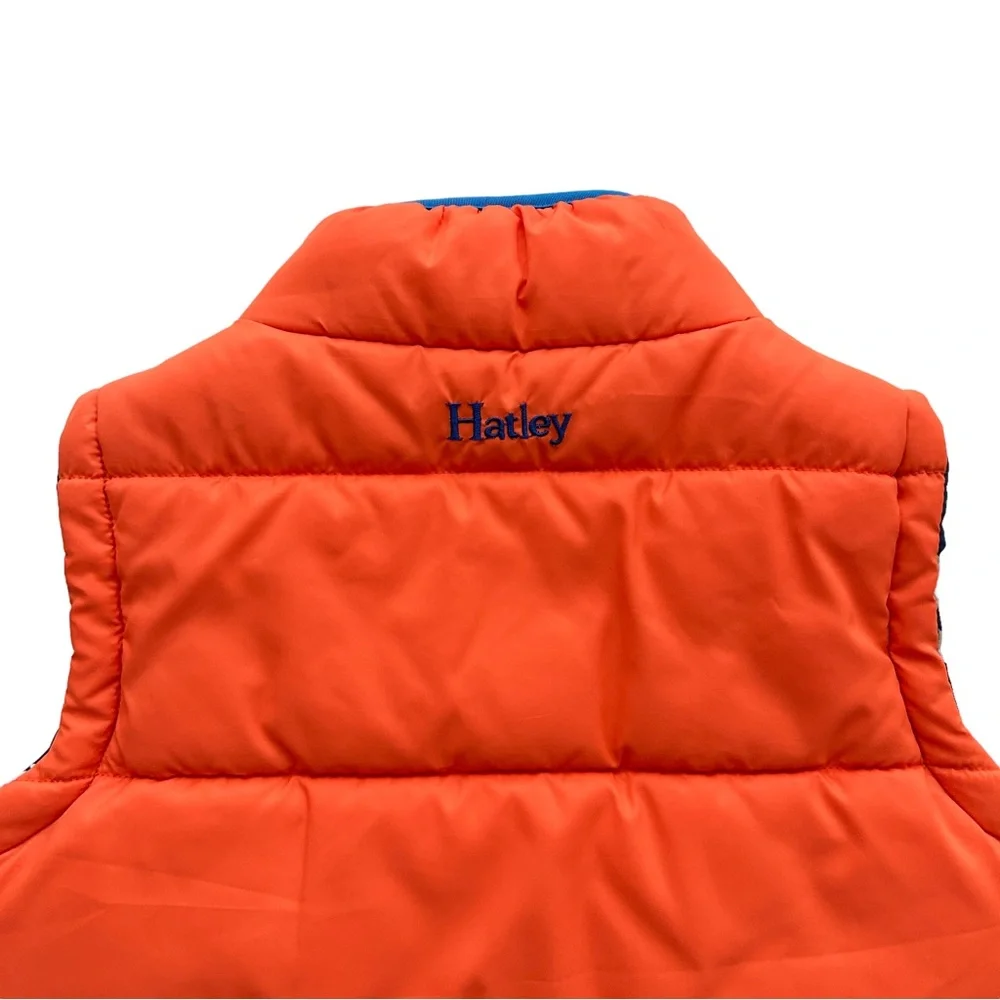 Hatley Puffer Vest Reversible Sleeveless Retro Rocket Ships (5)